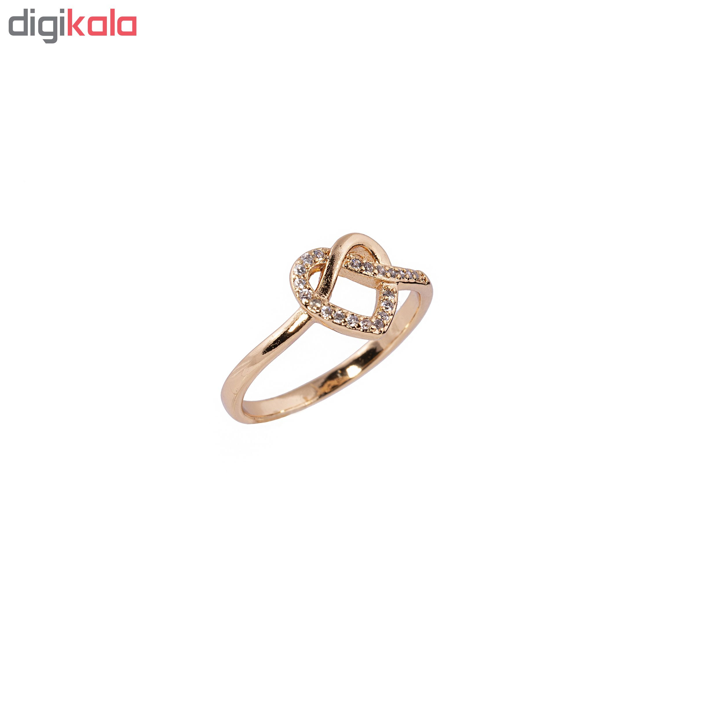 انگشتر طرح قلب کد AN1067