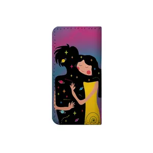 کیف پول چرمی ترمه طراحان ایده مدل دختر و خیال کد mgs017