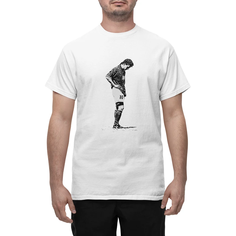 تی شرت آستین کوتاه مردانه طرح روبرتو باجو