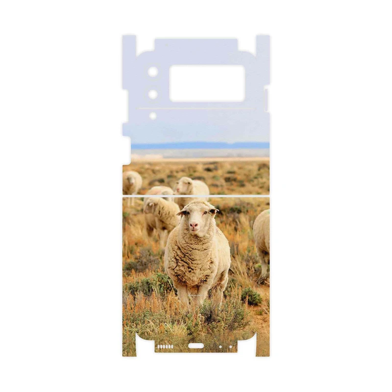 برچسب پوششی ماهوت مدل Sheep-FullSkin مناسب برای گوشی موبایل سامسونگ Galaxy Z Flip3 5G