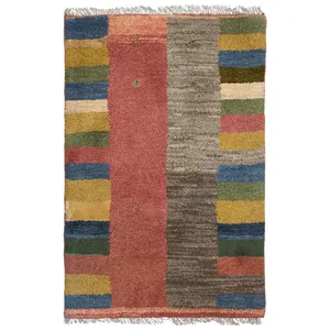 گبه دستباف نیم متری کد 80