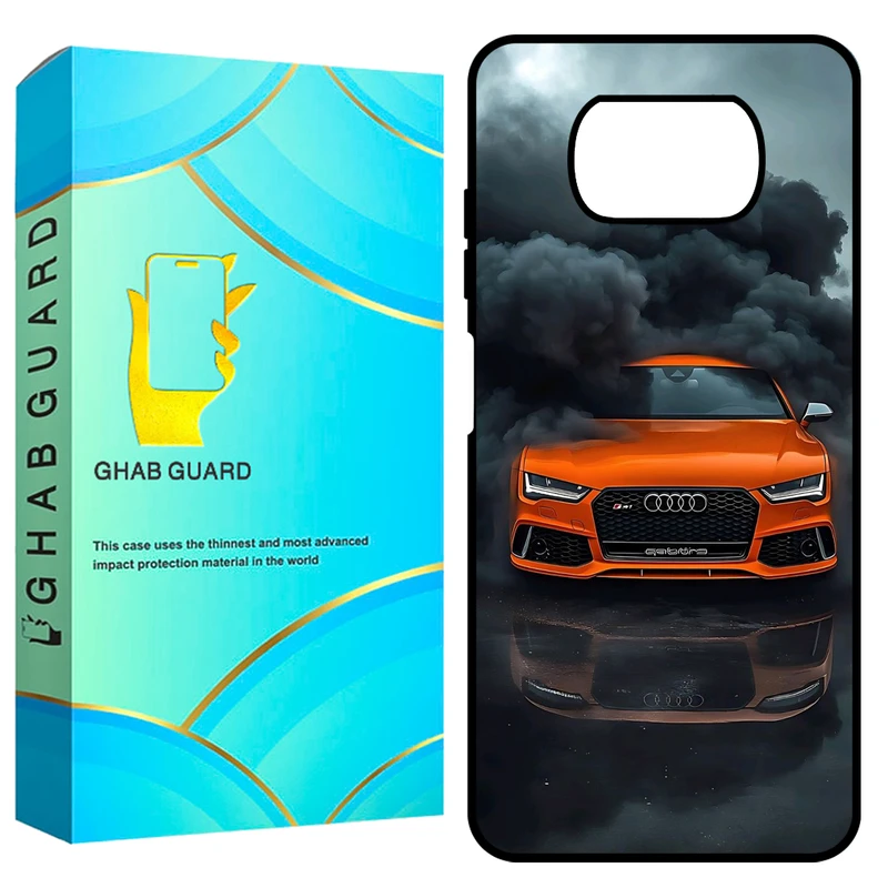 کاور قاب گارد طرح ماشین مدل GCHPX3 مناسب برای گوشی موبایل شیائومی Poco X3 / X3 NFC / X3 Pro