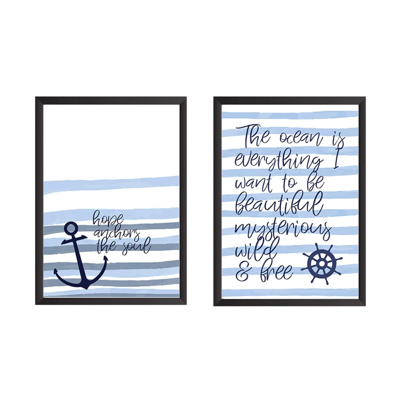 تابلو 2 تکه وینا مدل Ocean