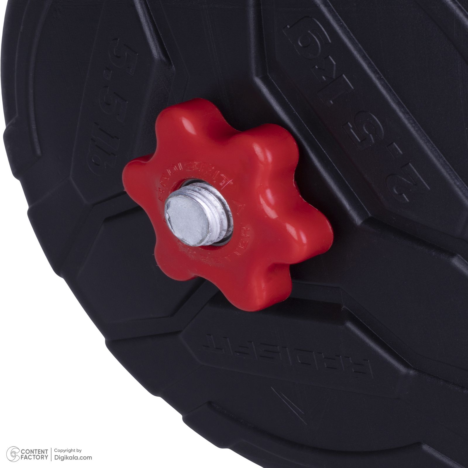 دمبل رادیس فیت مدل  DVP-20-2.5 وزن 20 کیلوگرم بسته دو عددی -  - 7