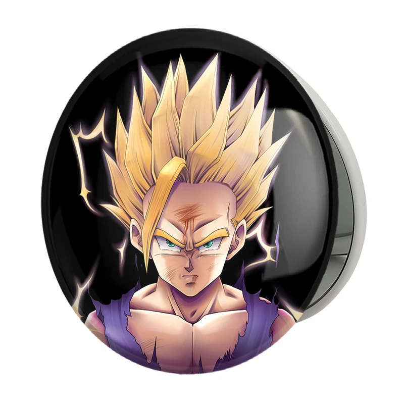 آینه جیبی خندالو طرح انیمه دراگون بال Dragon Ball مدل تاشو کد 12051 