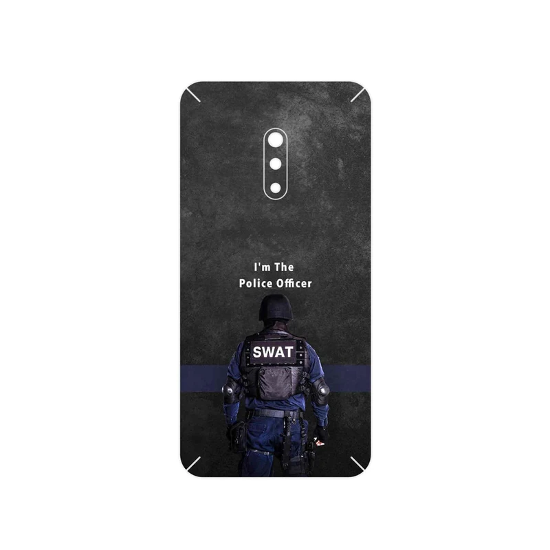 برچسب پوششی ماهوت مدل Police Officer مناسب برای گوشی موبایل اپو Realme X