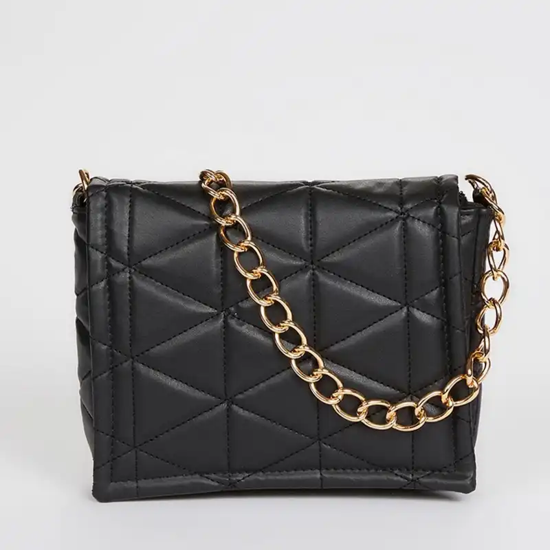 کیف دوشی زنانه مدل بند زنجیری