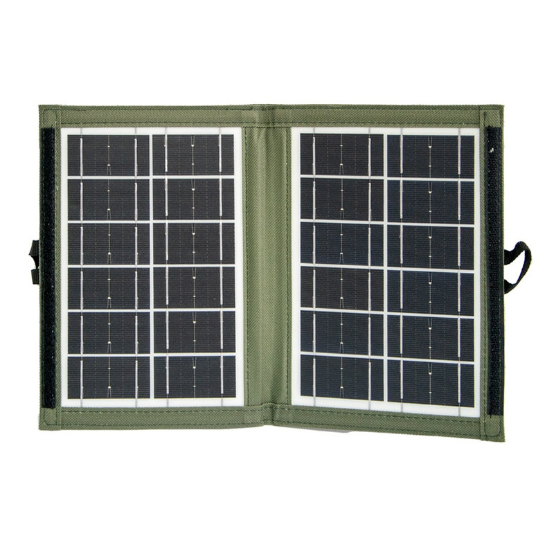 شارژر خورشیدی تاشو مدل CL-670 کد G12 ظرفیت 7 وات