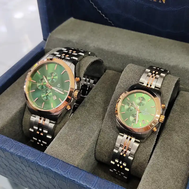 ست ساعت مچی عقربه ای زنانه و مردانه شوپیر مدل GL208A009