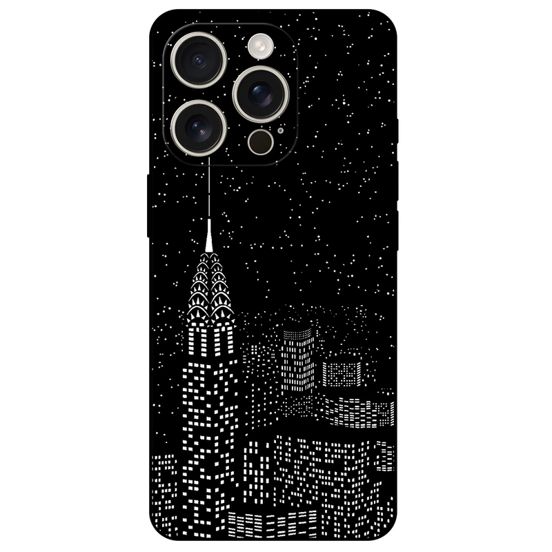 کاور مگافون طرح نیویورک مدل 7768 مناسب برای گوشی موبایل اپل iPhone 16 Pro Max