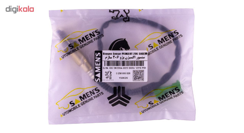 سنسور اکسیژن سامنس مدل A-SA1018 مناسب برای پژو 206