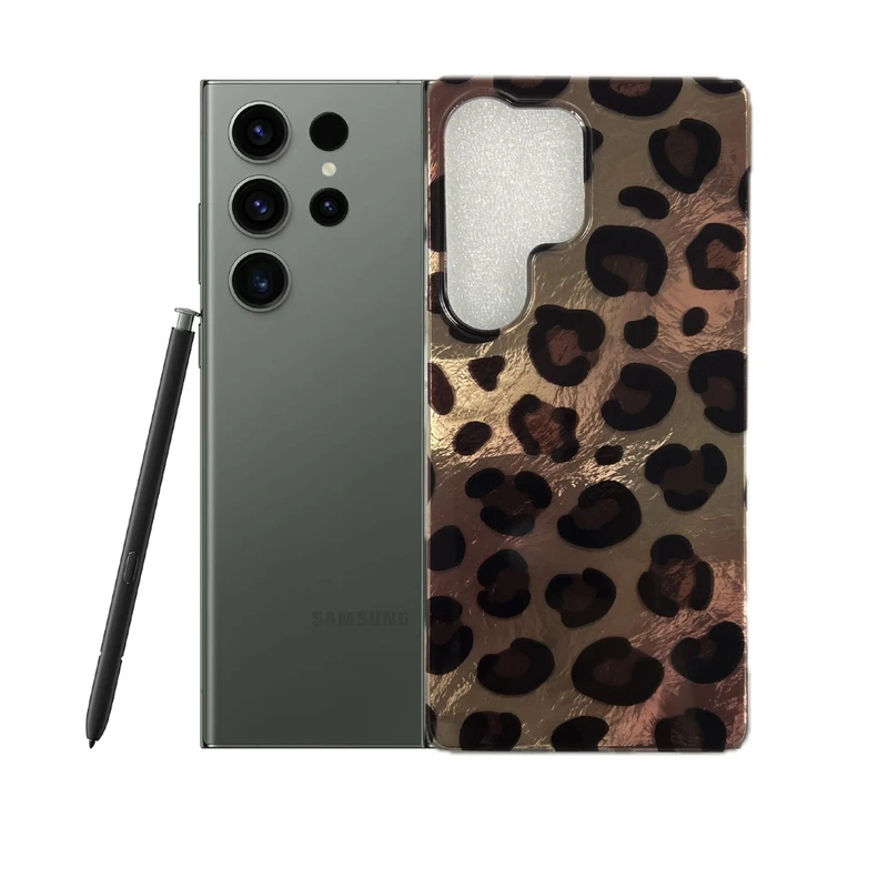 کاور‌ طرح پلنگی مناسب برای گوشی موبایل سامسونگ Galaxy S23 Ultra