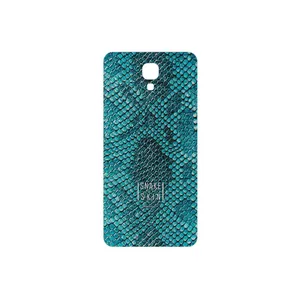 MAHOOT Blue Snake Skin Cover Sticker for LG X screen