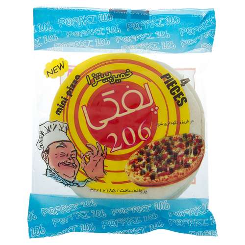 خمیر پیتزا پفکی 206 مقدار 240 گرم