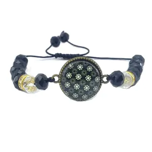 دستبند زنانه مدل سنتی کد black 1