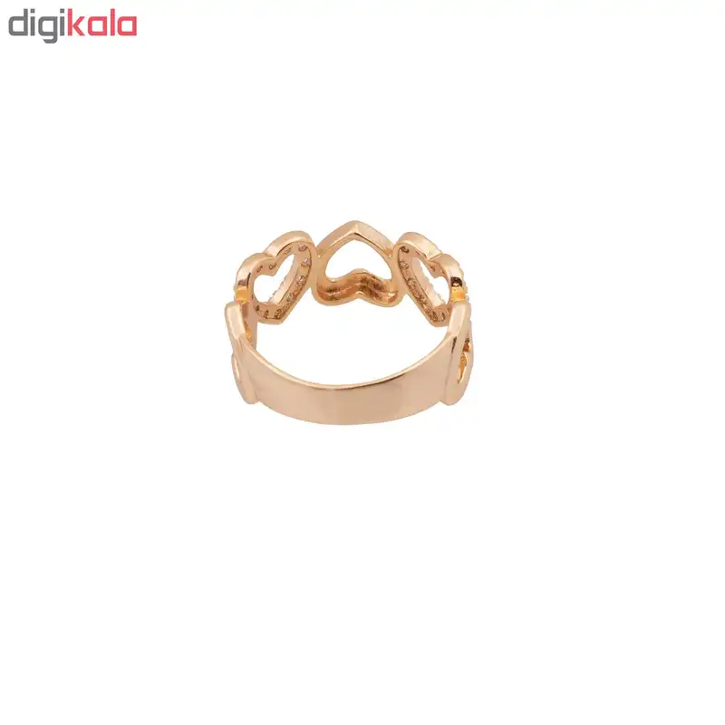 انگشتر زنانه ماصرم طرح قلب کد AN1161