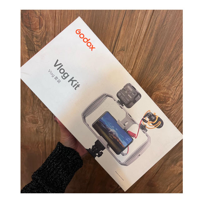 مجموعه لوازم جانبی موبایل گودکس مدل Vlog Kit کد VK1--AX