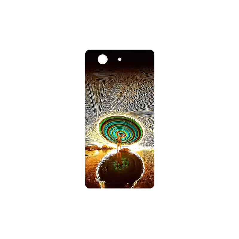 برچسب پوششی ماهوت مدل Night Light Fountain مناسب برای گوشی موبایل سونی Xperia Z3 Compact