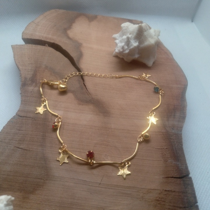 پابند زنانه مدل الماس آویز پابند زنانه مدل الماس آویز