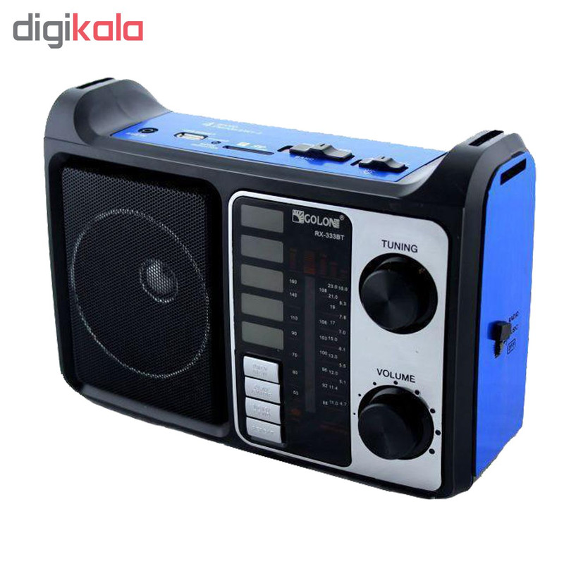 رادیو بلوتوثی گولون مدل RX-333BT رادیو بلوتوثی گولون مدل RX-333BT