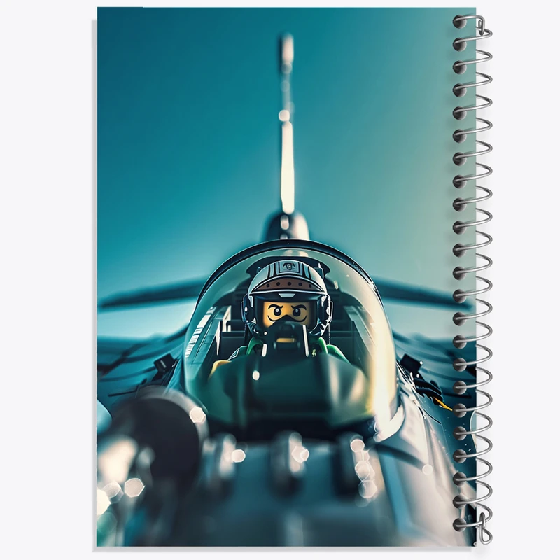 دفتر مشق 50 برگ خندالو طرح لگو (Lego) کد N2920