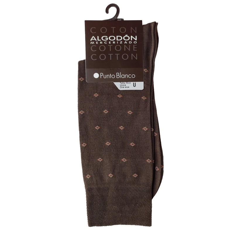 جوراب مردانه پونتو بلانکو مدل کتان مرسرایزد 403-10-74710