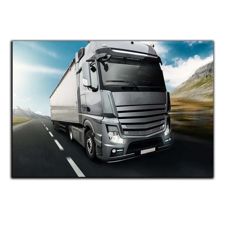 تابلو شاسی بکلیت طرح ماشین سنگین تریلی مدل SH-S1581