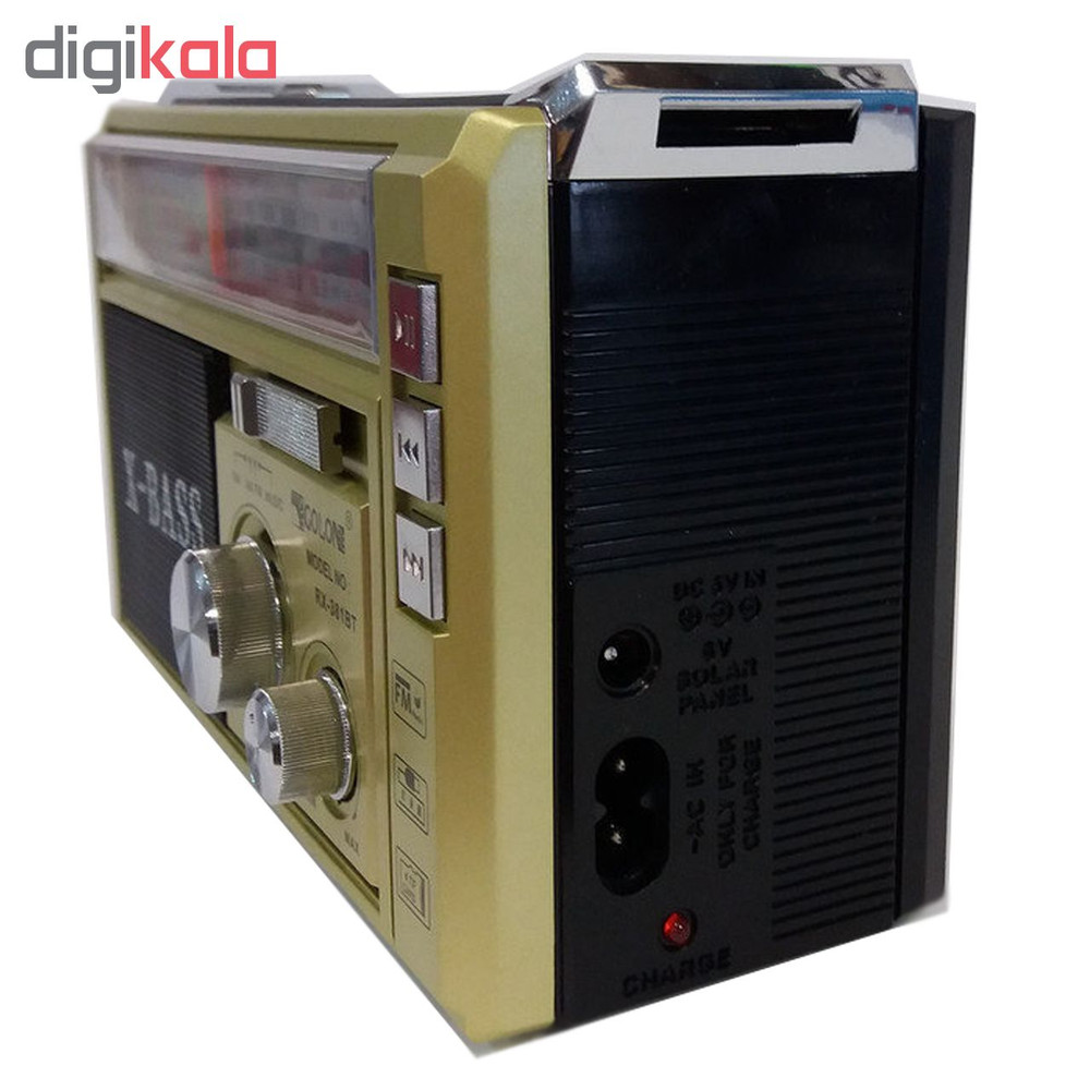 رادیو بلوتوثی گولون مدل RX-381BT