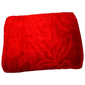 پتو یک نفره کالای خواب متین مدل برجسته 04سایز 220x160