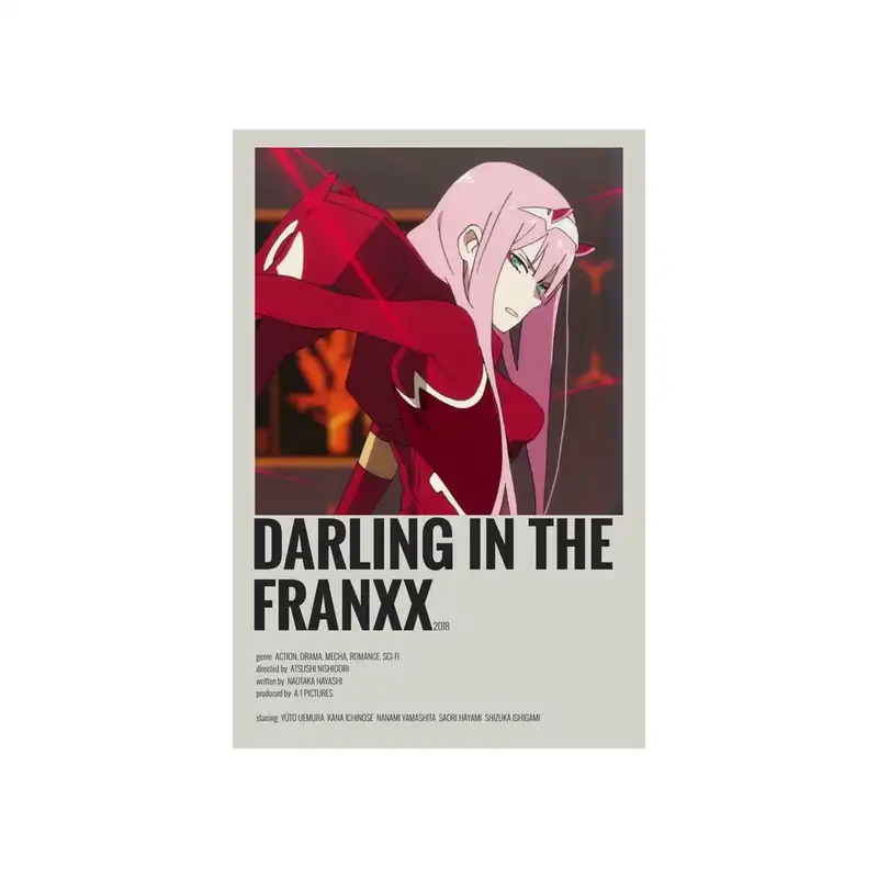 استیکر مدل انیمه طرح Darling In The Franxx
