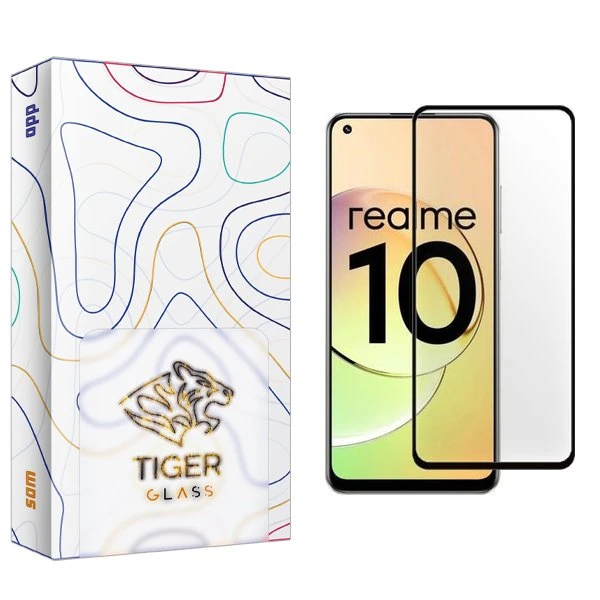 محافظ صفحه نمایش شیشه ای تایگر گلس مدل APL2 مناسب برای گوشی موبایل ریلمی 10 4G