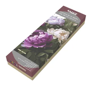 بسته رنگ آمیزی سالوت مدل آکرولیک کد 031108 مجموعه 18 عددی