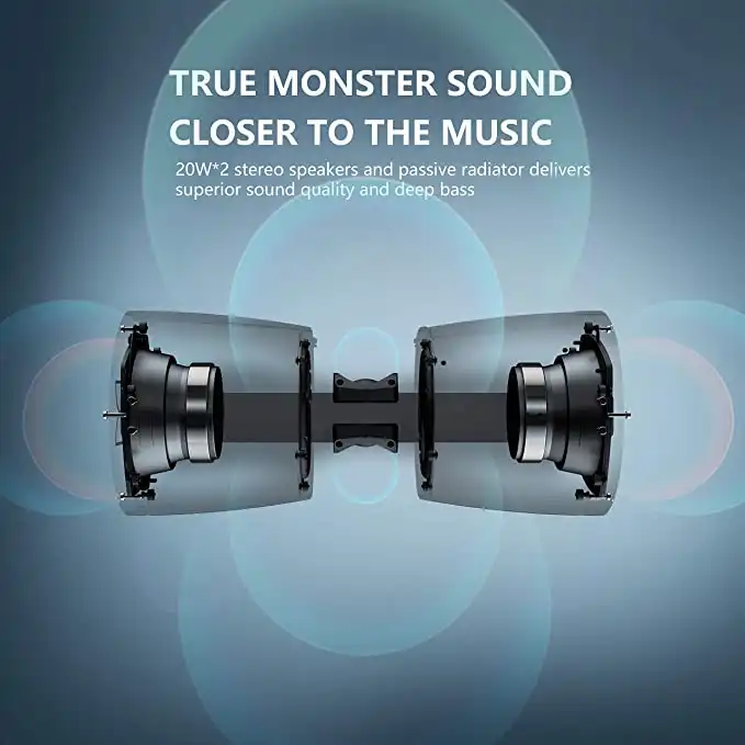 اسپیکر بلوتوثی قابل حمل مانستر مدل ADVENTURER FORCE