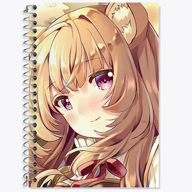 دفتر لغت 50 برگ خندالو مدل رافتالیا انیمه ظهور قهرمان سپر کد 15922