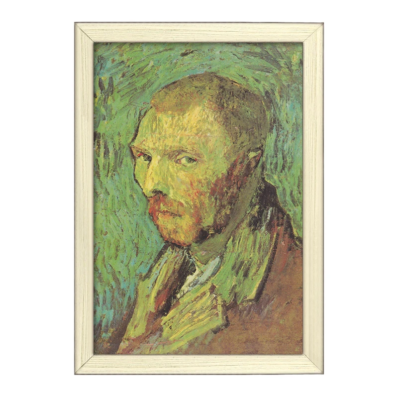 تابلو خندالو طرح سلف پرتره ونسان ونگوگ (Van Gogh) کد 36808
