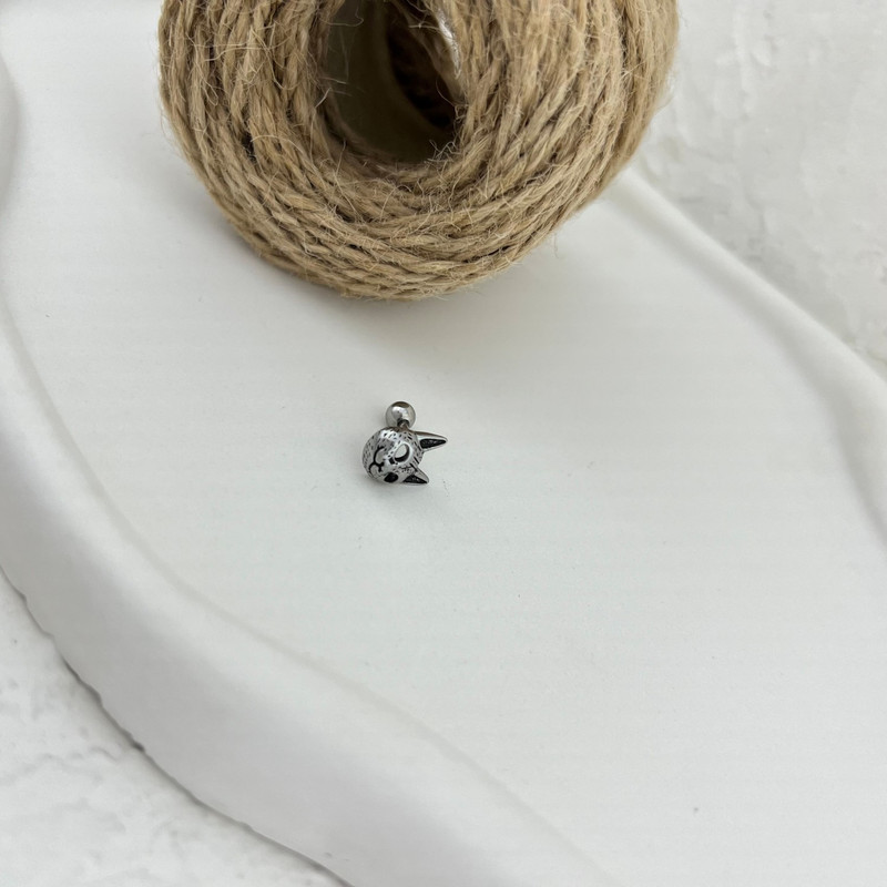 پیرسینگ گوش زنانه مدل گربه کد P4794