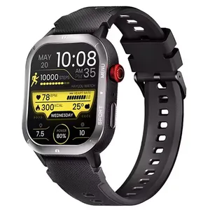 ساعت هوشمند 50 میلی‌متری هایلو مدل IRON Neo با بند سیلیکونی