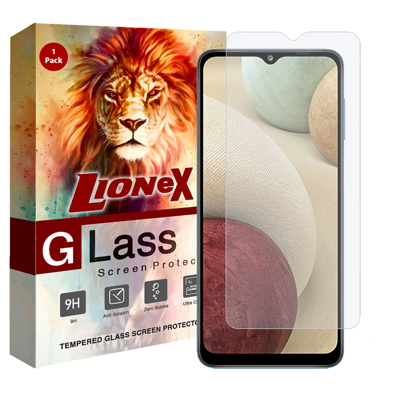 محافظ صفحه نمایش لایونکس مدل SIM-L مناسب برای گوشی موبایل سامسونگ Galaxy A12