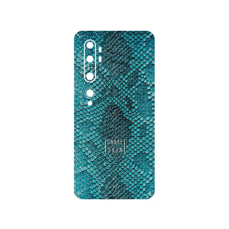 برچسب پوششی ماهوت مدل Blue Snake Skin مناسب برای گوشی موبایل شیائومی Mi Note 10 Pro