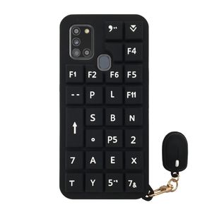 نقد و بررسی کاور مدل سیلیکونی طرح Keyboard مناسب برای گوشی موبایل سامسونگ Galaxy A21s توسط خریداران