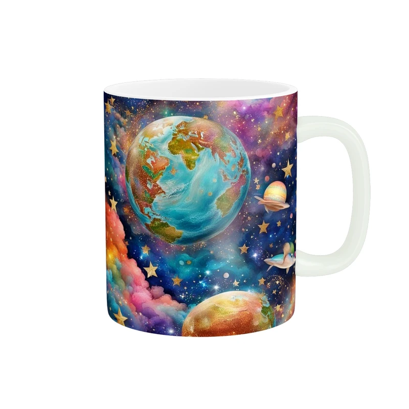 ماگ پاد آفرین طرح کره زمین کد 3746