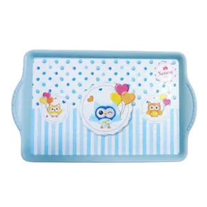 سینی مدل نسترن طرح جغد