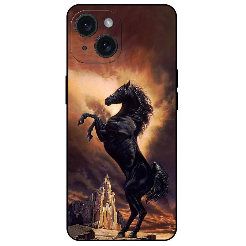 کاور مگافون طرح اسب  مدل 2820 مناسب برای گوشی موبایل اپل iPhone 15    