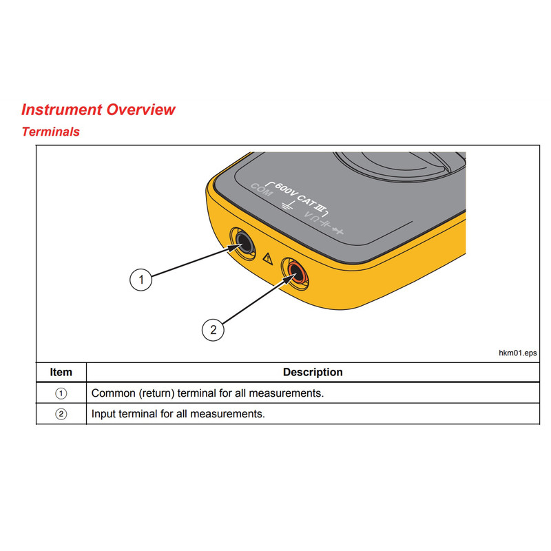 مولتی متر دیجیتال فلوک مدل 101 به همراه نوک پراپ انبری