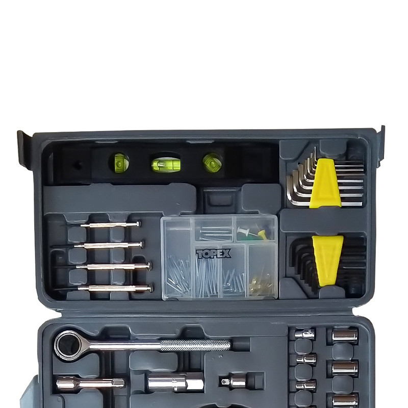 مجموعه 120 عددی ابزار تاپکس کد TPX110 مجموعه 120 عددی ابزار تاپکس کد TPX110