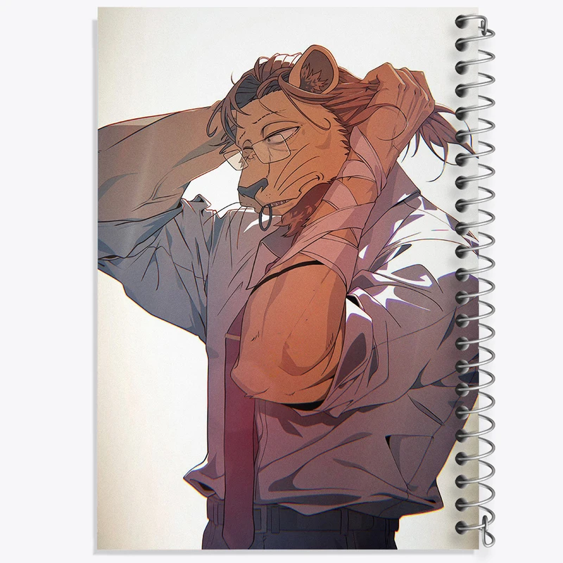 دفتر ژورنال نویسی 50 برگ خندالو مدل نقطه ای طرح ایبوکی انیمه بیستارز کد 33436