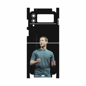MAHOOT Mark-Zuckerberg-FullSkin Cover Sticker for Samsung Galaxy Z Flip3 5G