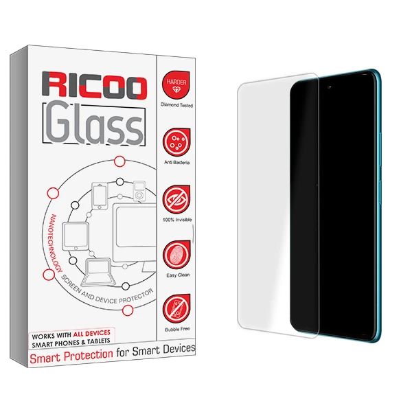 محافظ صفحه نمایش شیشه ای ریکو مدل Ricoo Glass مناسب برای گوشی موبایل وان پلاس Nord N10 5G