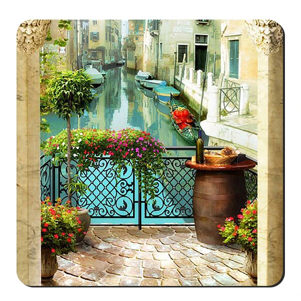  زیر لیوانی طرح ونیز کد nzl181