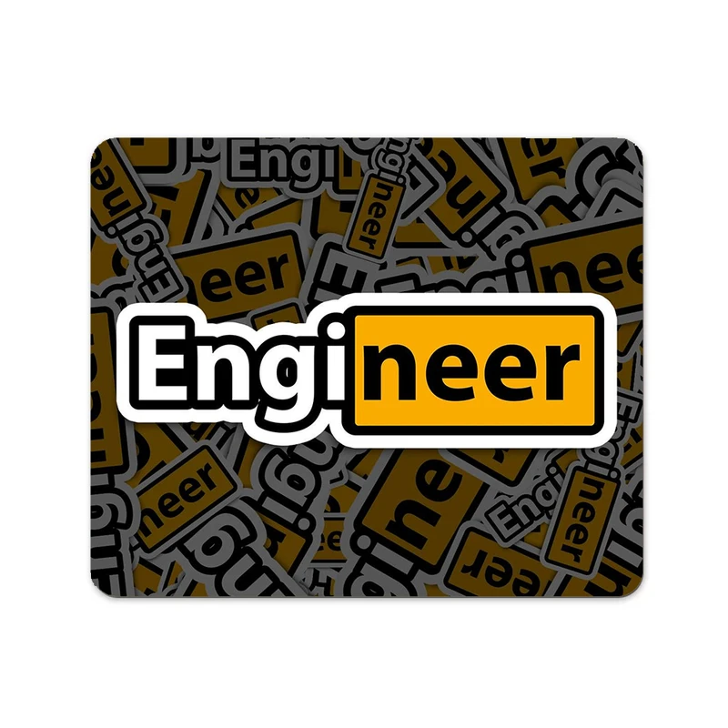 ماوس پد پاد آفرین مدل  روز مهندس کد P604 سایز 19*24 سانتی متر